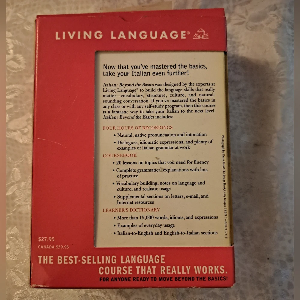 Language Italian Course - Red - Picture 2 of 2